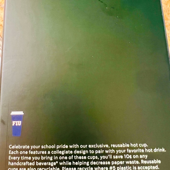 Starbucks FIU Hot Cups Set - Picture 5 of 5